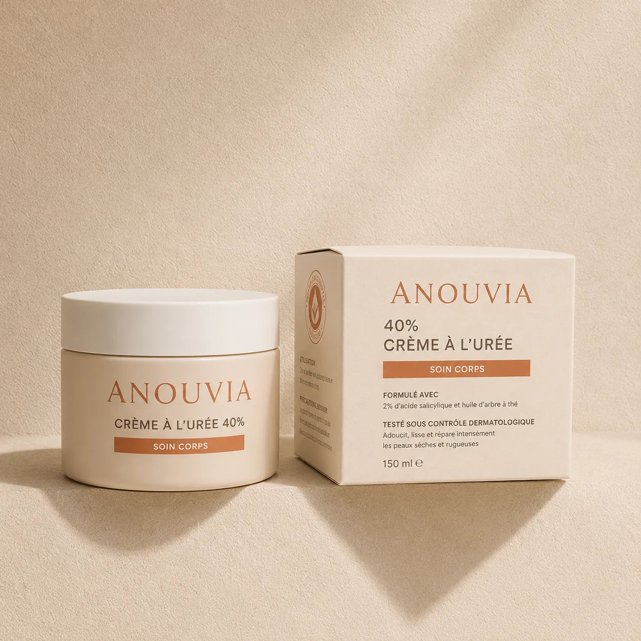Crème réparatrice Anouvia — soin de jour pour peau cicatricielle